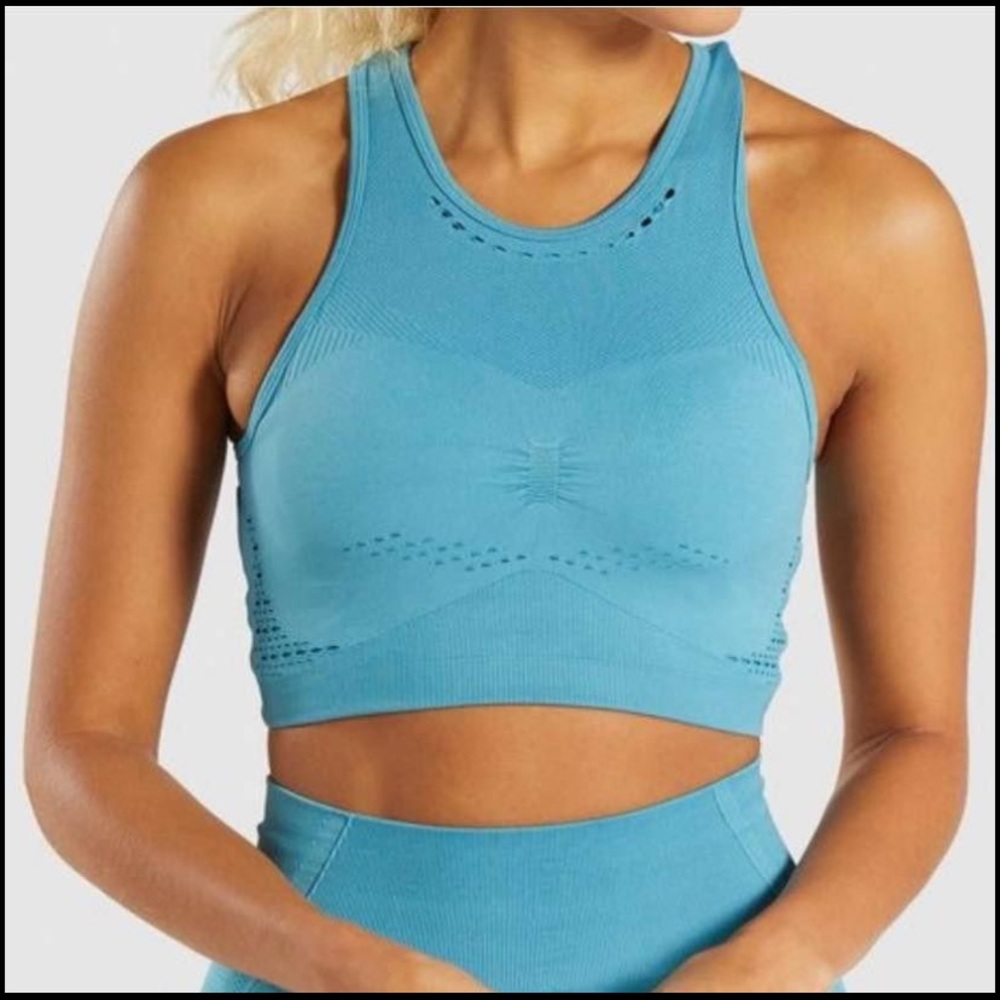 gymshark flawless knit sports bra